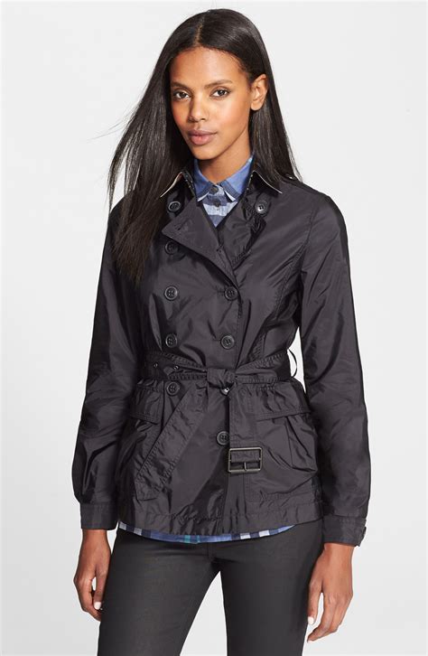 burberry brit peasdale short trench coat|burberry camden trench coat.